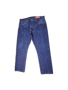 Jean Shop 'Rocker' Fit - Blue Denim Selvage Jeans - Mens 36 x 29